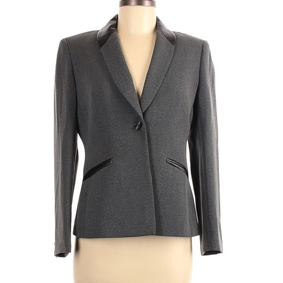 Tahari Petite Work Blazer - Picture 1 of 6